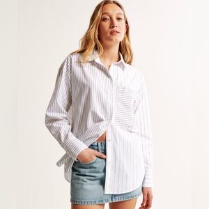 Abercrombie A&F Oversized Button-Down
